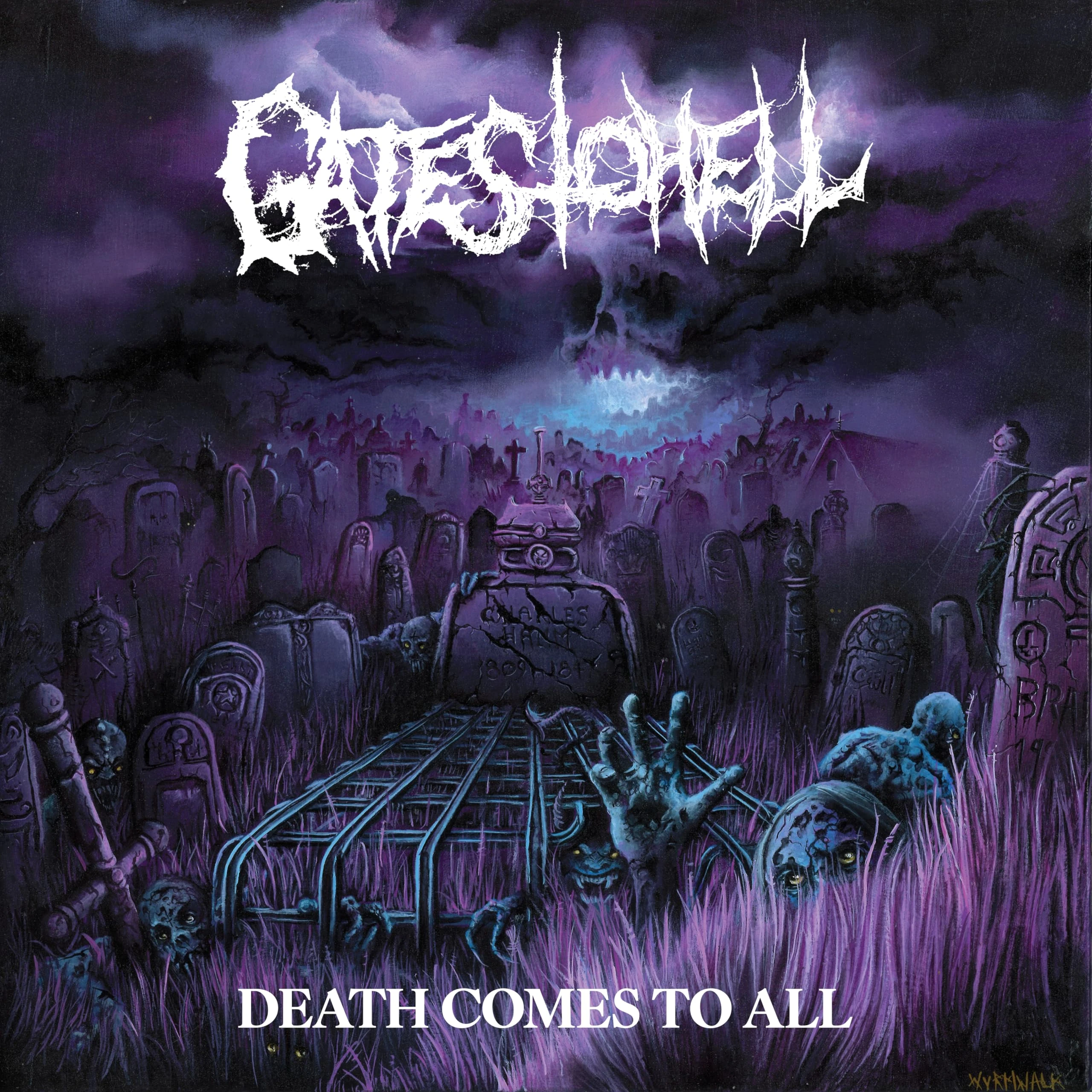 Death Comes To All (Purple/White Swirl Vinyl) [VINYL]