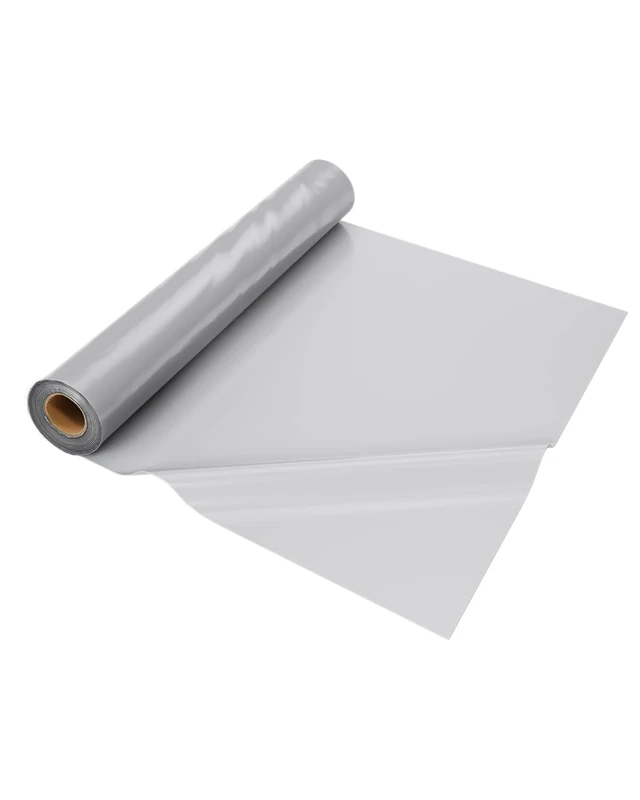 VEVOR 8Mil Plastic Sheeting, 6.5 x 164 FT/2x50 m Crawl Space Vapor Barrier, Heavy Duty Garden Polyethylene Sheeting Roll, Multi-Purpose Construction Plastic, Painters Tarp for Farm Plastic Supply Grey