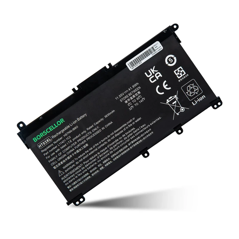 HT03XL L11119-855 Battery for Laptop HP Pavilion 14-CE 14-CF 14-CK 14-CM 14-DH 14-DK 14-DF 14-MA 14Q-CS 14Q-CY 15-CS 15-DQ 15-DA 15-DB 15-CW 17-BY 17-CA 240 245 250 255 G7 340 348 G5 L11421-1C2
