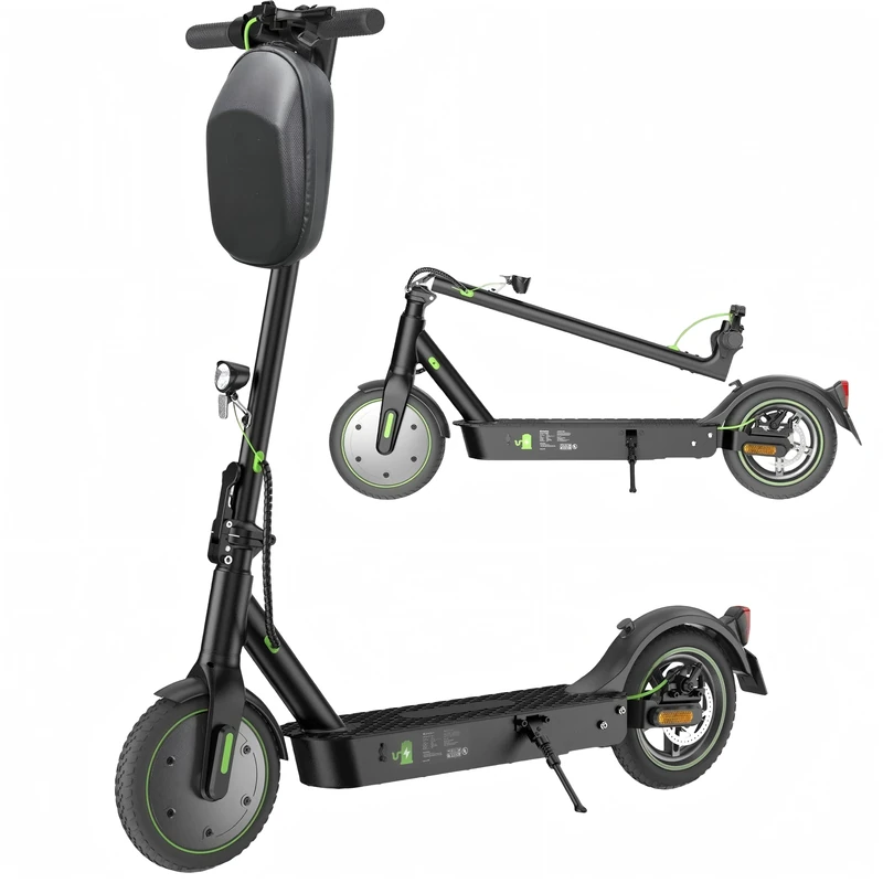 E Scooter with Road Legal, 350 W Motor E Scooter with App, 30 km Range, Electric Scooter 120 kg Load Capacity, Foldable Electric Scooter Adult for Commuting Traffic, with Electric Scooter Bag
