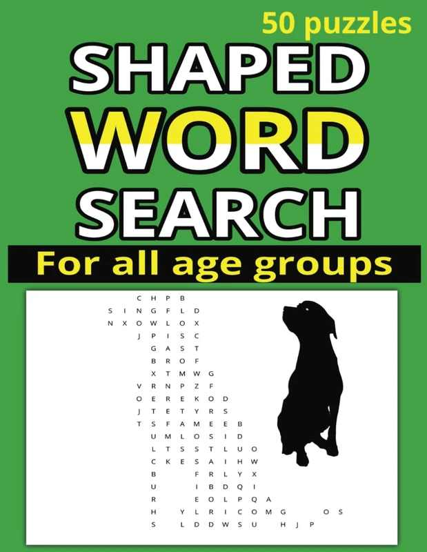 Shaped Word Search: Exciting Nature Theme Shaped Word Search Puzzles – Perfect for all age groups specifically for Ages 6-8 and 8-10 (Creative Gift Idea)