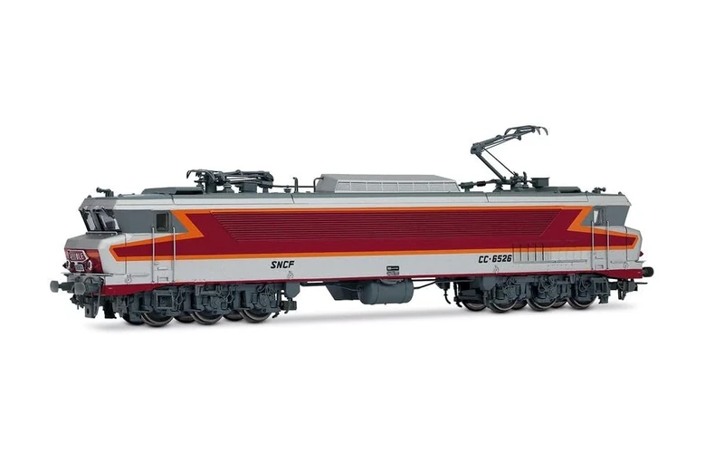 Jouef HJ2452S SNCF, CC 6526 "Le Capitole, ep. IV, with DCC sound decoder Anniversary item Electric Locomotive, Grey/Red