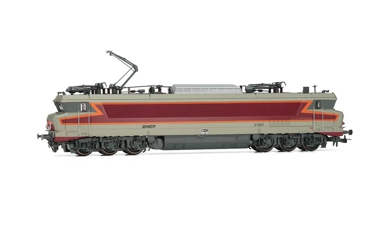 Jouef HJ2454 SNCF, CC 21001 in red-grey livery with logo nuille, ep. IV Electric Locomotive