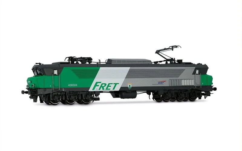 Jouef HJ2453 SNCF, CC 6504 "Vitry-sur-Seine in green FRET livery, ep. V Electric Locomotive