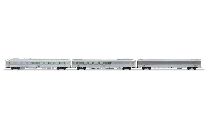 Jouef HJ4178 SNCF, Expo train 3-unit pack 1/2 Passenger Coaches, Grey