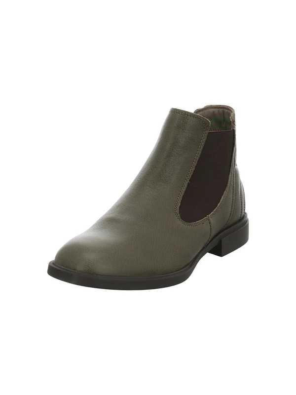 Think! Women's Nina Lederfutter Ankle Boot, Olive 7000, 5.5 UK