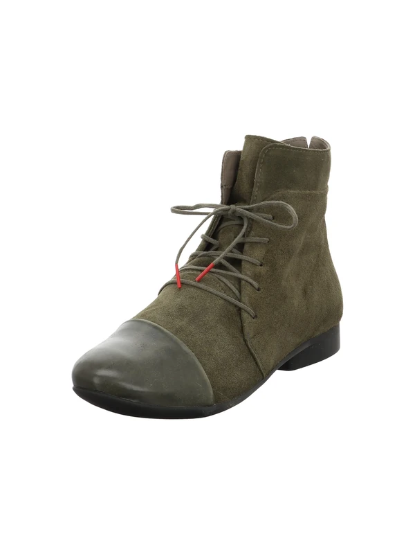 Think! Women's Guad2 Naturloden Ankle Boots, Olive Kombi 7000, 5.5 UK