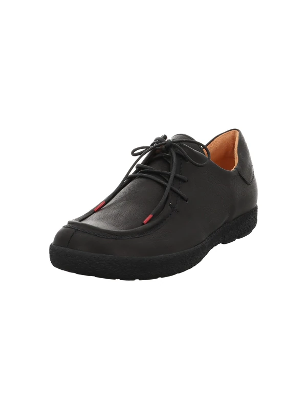 Think! Men's Geoag Lederfutter Derby, Black 0000, 8.5 UK