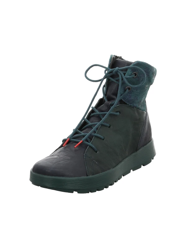 Think! Women's Comoda Textilfutter Ankle Boot, Navy Estate 8000, 8 UK