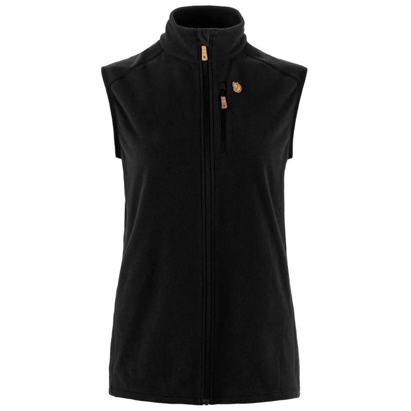 FJALLRAVEN 14500160-550 Övik Lite Fleece Vest W Sports vest Women's Black Size XXS