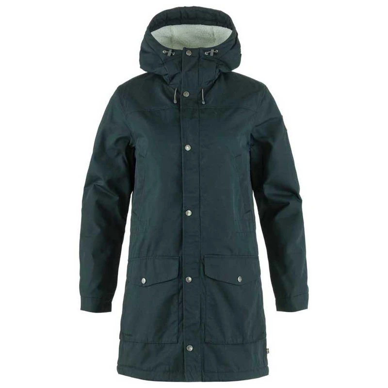 FJALLRAVEN 89738-550 Greenland Winter Parka W Jacket Women's Black Size XXL