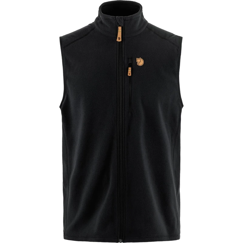 FJALLRAVEN 12600244-550 Övik Lite Fleece Vest M Sports vest Men's Black Size M