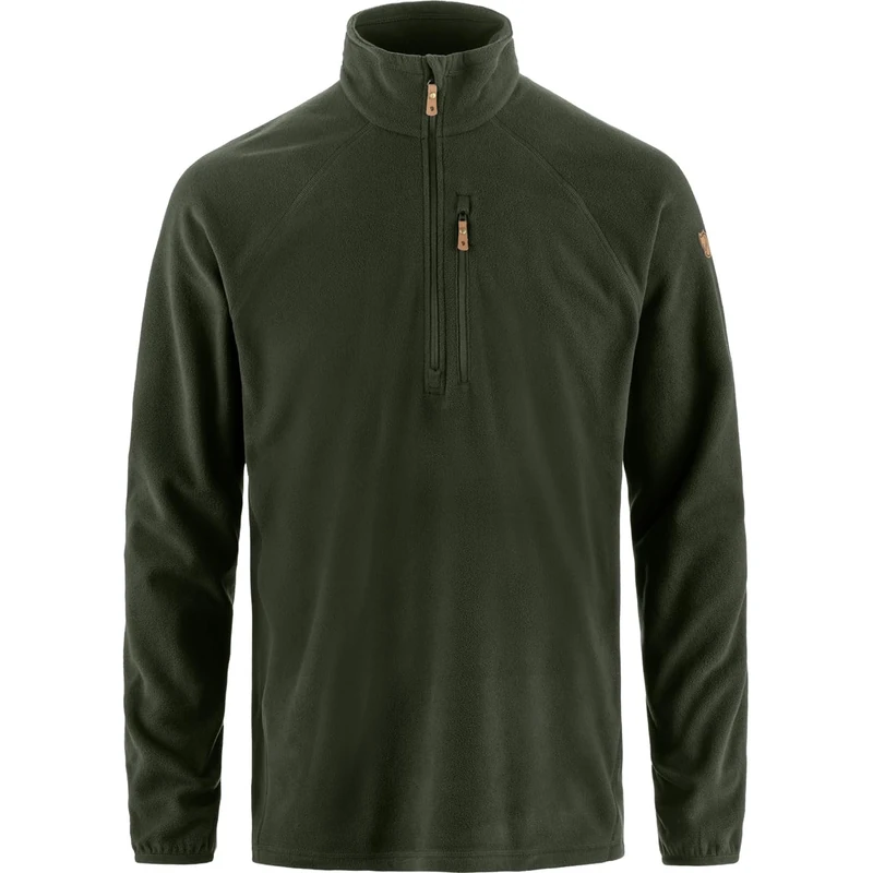 FJALLRAVEN 12600243-662 Övik Lite Fleece Half Zip M Sweatshirt Men's Deep Forest Size L