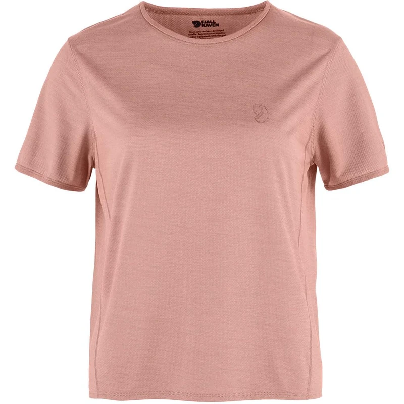 FJALLRAVEN 14600203-302 Abisko Lite SS W Sweatshirt Women's Chalk Rose Size XL