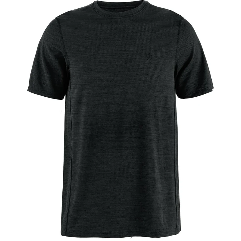 FJALLRAVEN 12600257-550 Abisko Lite SS M Sweatshirt Men's Black Size M