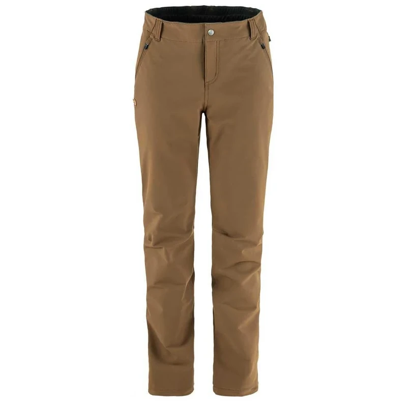 FJALLRAVEN 87174-265 Abisko Winter Stretch Trousers W Pants Women's Wood Brown Size 48/L