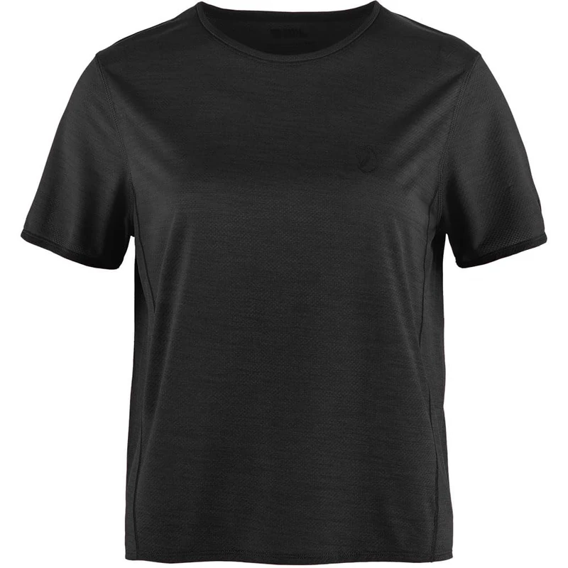 FJALLRAVEN 14600203-550 Abisko Lite SS W Sweatshirt Women's Black Size M