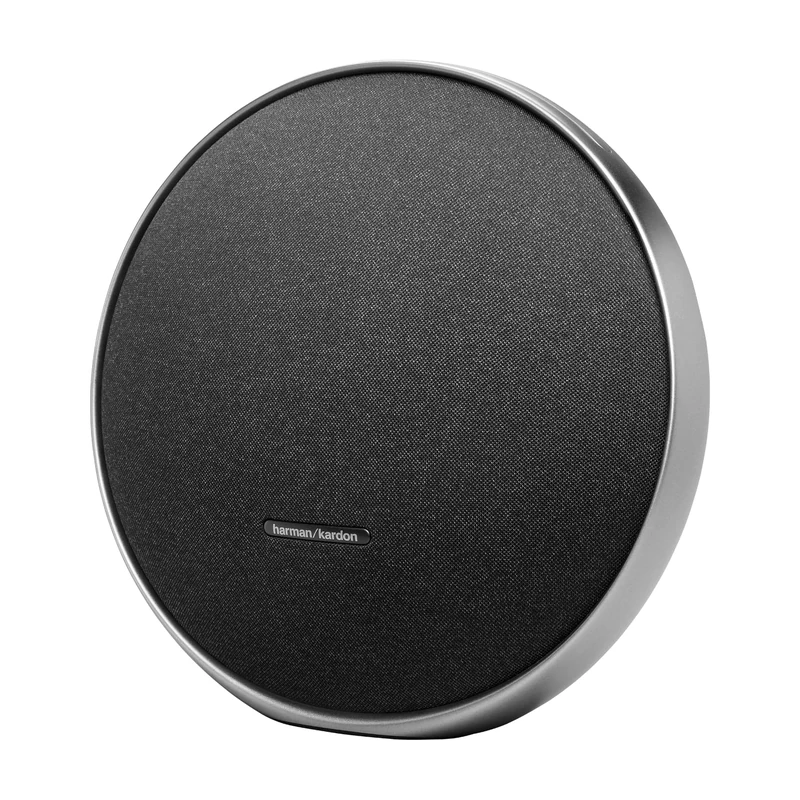 Harman Kardon Onyx Studio 9, Portable Home Bluetooth Speaker with Auracast Multi-Speaker Connection, Adaptive Self-Tuning, Constant Sound Field Technology, USB Charging Port, 8-Hour Battery, Black