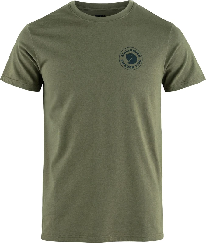 FJALLRAVEN Men's 1960 Logo T-Shirt M, Laurel Green, XS