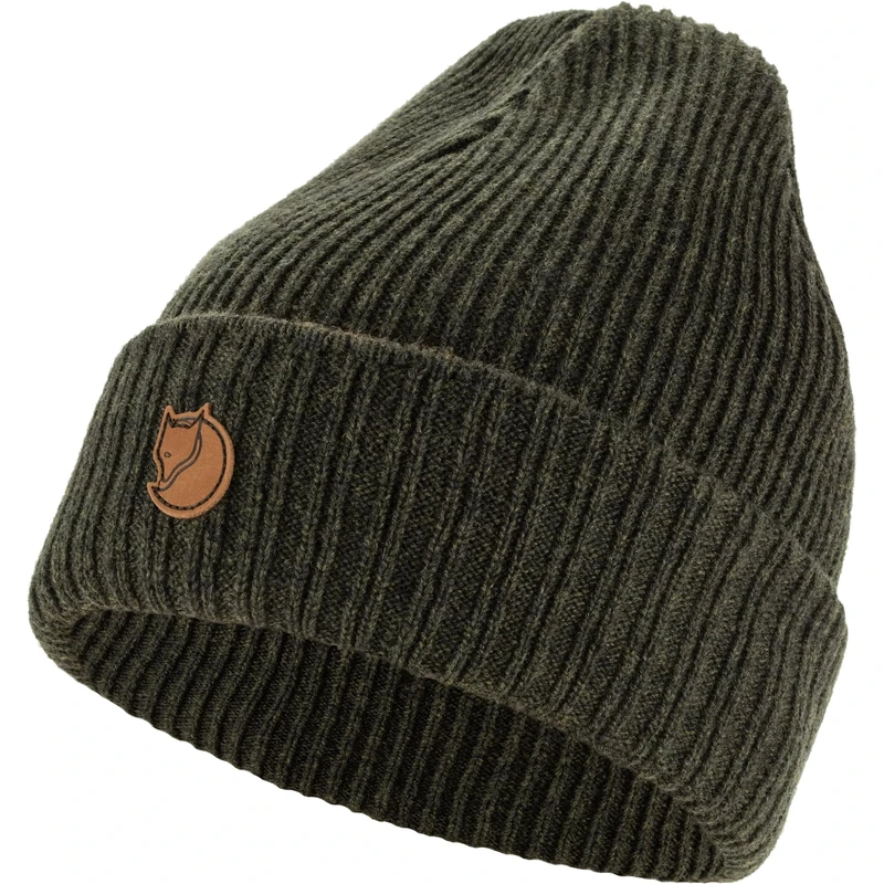 FJALLRAVEN 13100179-633 Sörmland Reversible Beanie Hat Unisex Dark Olive Size OneSize