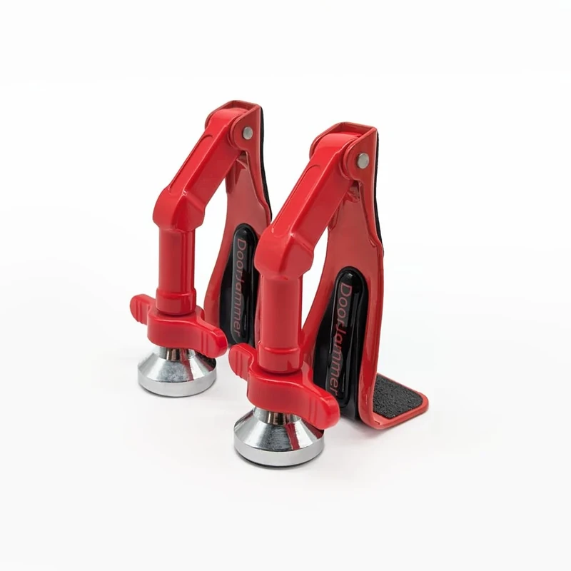 DoorJammer DJ3 Set of 2 Portable Door Locks for Home Security and Personal Protection | Hotel Room, Apartment | Easy Installation, Design