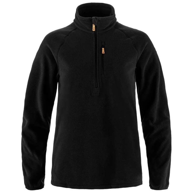 FJALLRAVEN 14600199-550 Övik Lite Fleece Half Zip W Sweatshirt Women's Black Size S