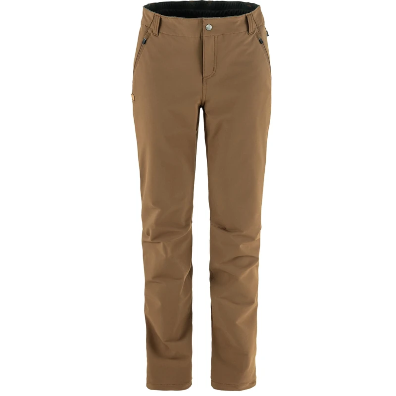 FJALLRAVEN 87174-265 Abisko Winter Stretch Trousers W Pants Women's Wood Brown Size 46/R