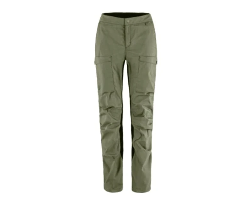 FJALLRAVEN 14200142-625 Abisko Hybrid Trail Trousers W Pants Women's Laurel Green Size 40/S