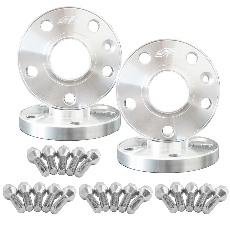 SIMONI RACING Kit Front and Rear Spacers 12mm and 16mm with Screws Compatible with BMW and Mini - Image 1