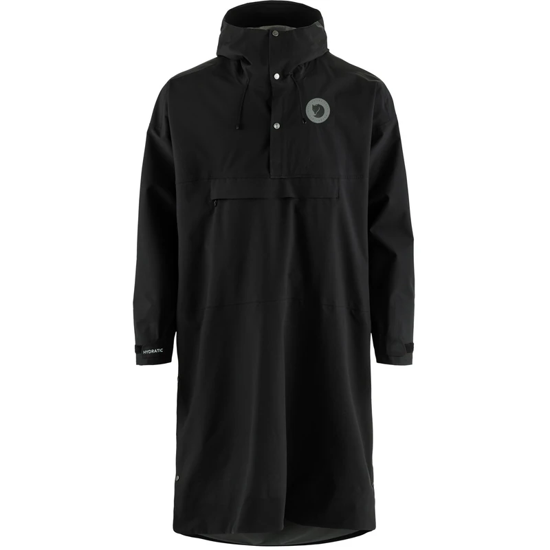 FJALLRAVEN 13500017-550 Hoja Rain Poncho Poncho Unisex Black Size L/XL - Image 1