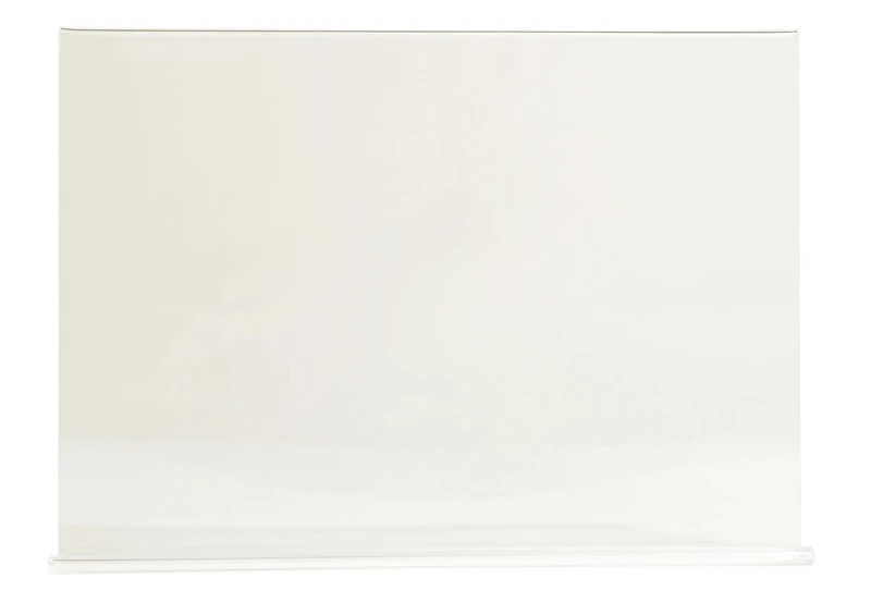 Exacompta - Ref 85159D - Box of 30 Horizontal Straight Display Holders A5 - Dimensions D 21.5 x W 6 x H 15.5 cm - PMMA (Acrylic) for Photos, advertisements, menus Restaurants, Hotels - Crystal