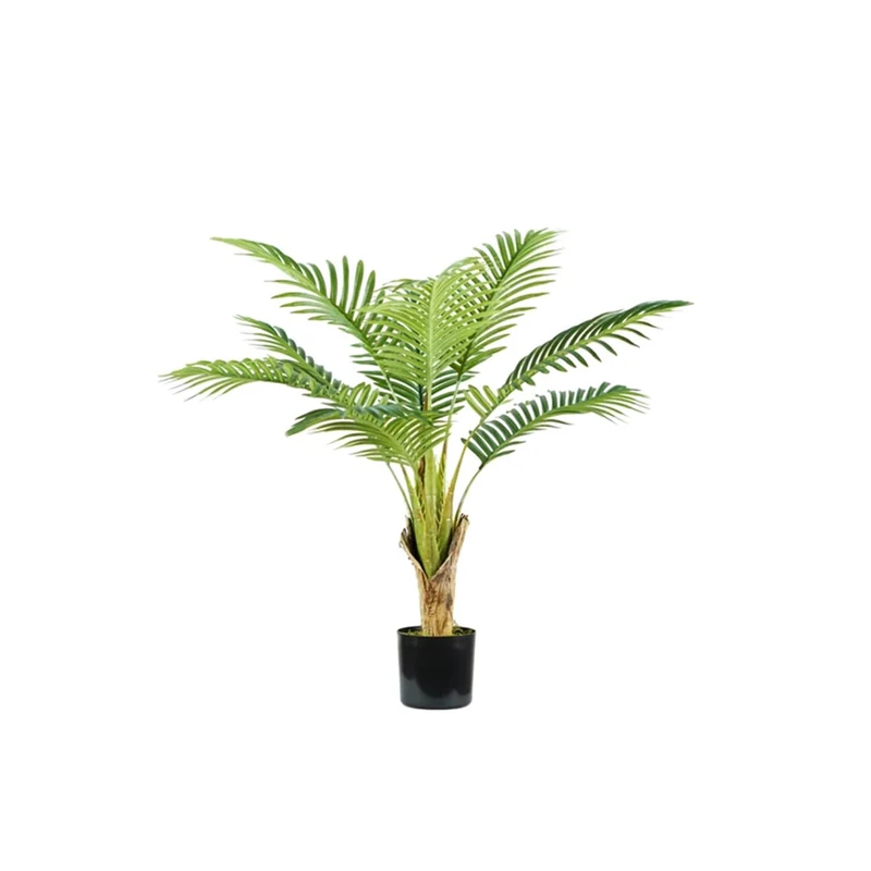 Avilia Artificial Areca Palm, Green, 1 cm