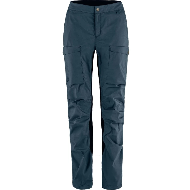 FJALLRAVEN 14200142-560 Abisko Hybrid Trail Trousers W Pants Women's Navy Size 42/S