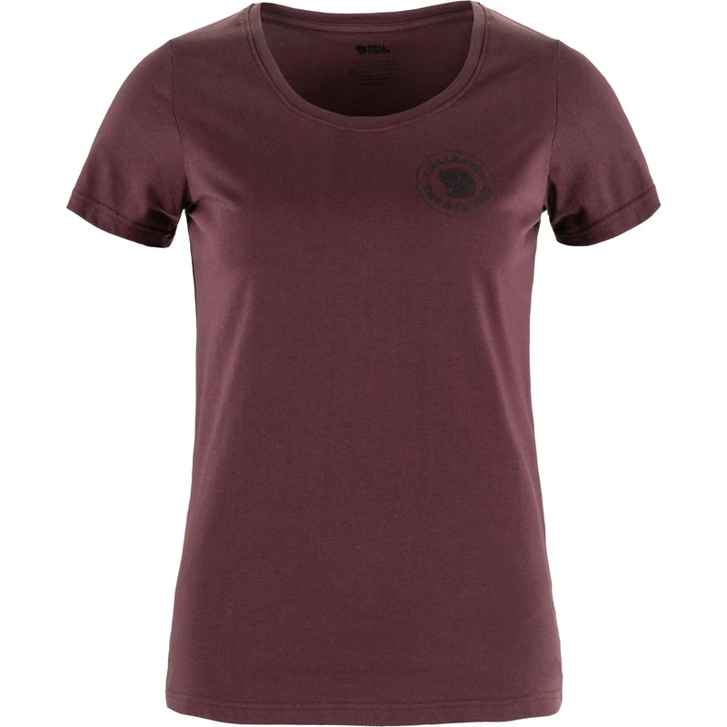 FJALLRAVEN 83513-357 1960 Logo T-Shirt W T-Shirt Women's Port Size XL