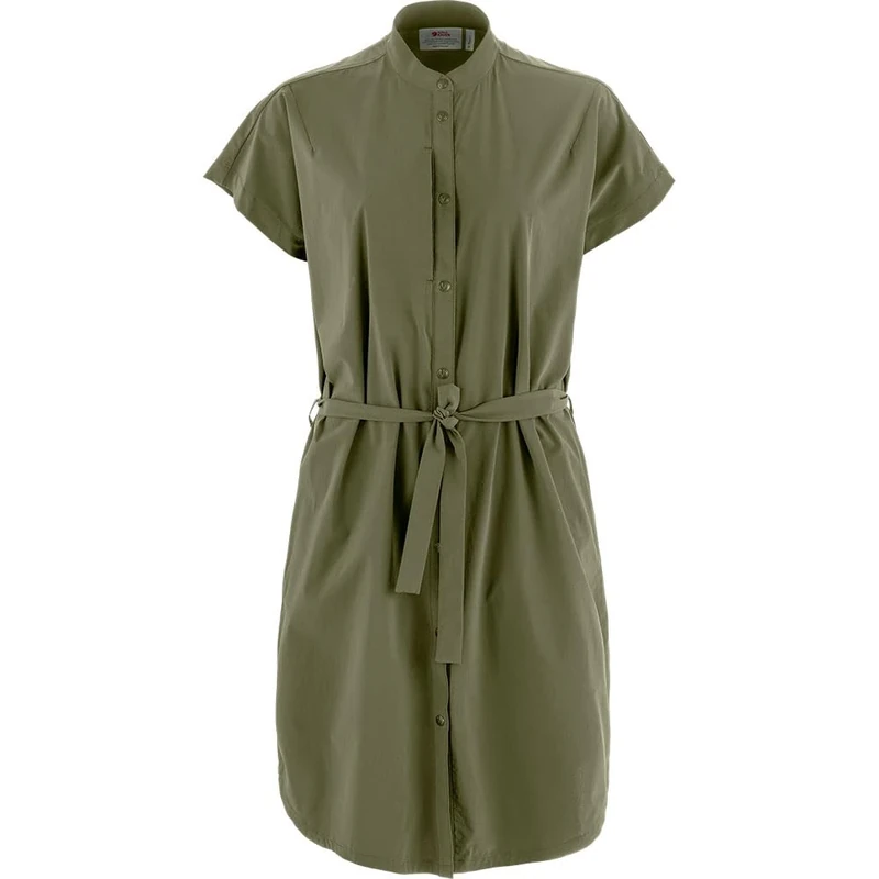 FJALLRAVEN Women's Abisko Fjäll Dress W, Green, XXS