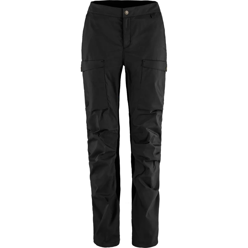 FJALLRAVEN 14200142-550 Abisko Hybrid Trail Trousers W Pants Women's Black Size 40/R