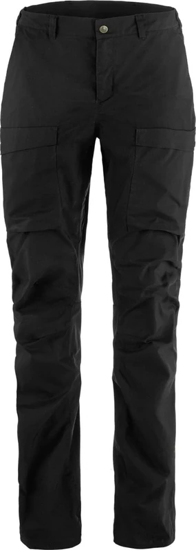 FJALLRAVEN 14200142-550 Abisko Hybrid Trail Trousers W Pants Women's Black Size 44/S