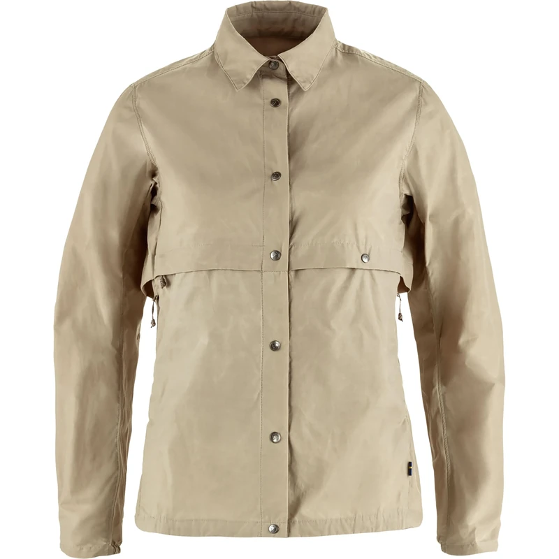 FJALLRAVEN 14500163-118 Hoja Rider's Wind Jacket W Jacket Women's Fossil Size L