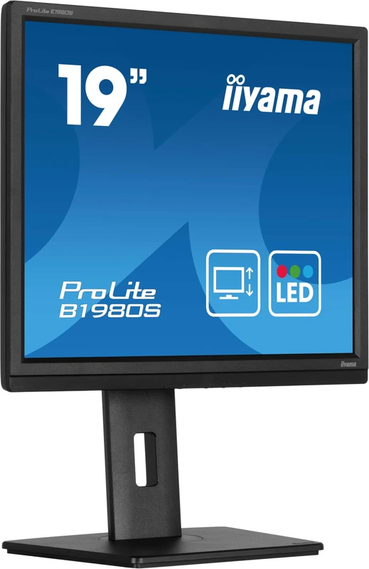 iiyama B1980S-B1 19" TN, 1280x1024, HDMI, DP, Speakers, Height Adjustable Stand