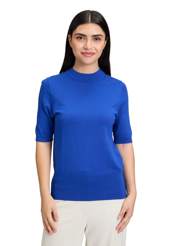 Betty Barclay Women's Knitted Jumper Short Sleeve, Adria, 12