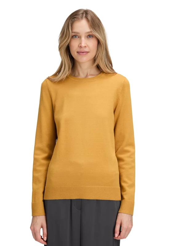 Betty Barclay Women's Jumper, Autumn Gold, 10