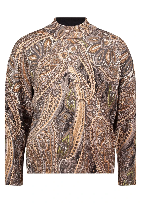 Betty Barclay Women's Jumper, Grey/Beige, 20