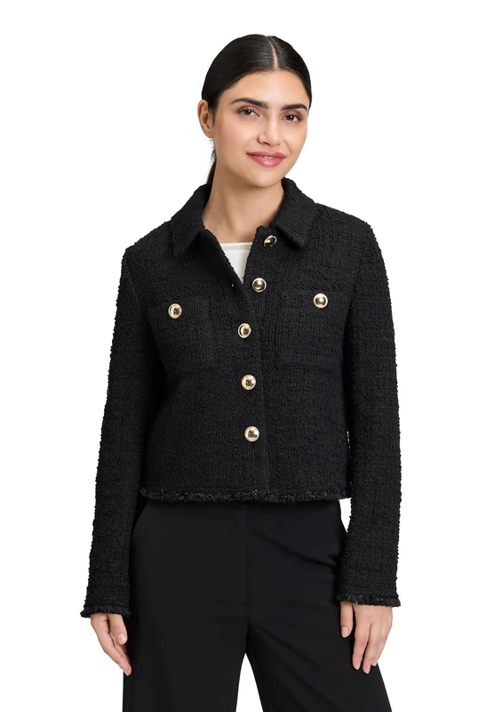 Betty Barclay 4521/1135 Blazer, Black, 52 Women, Black, 20