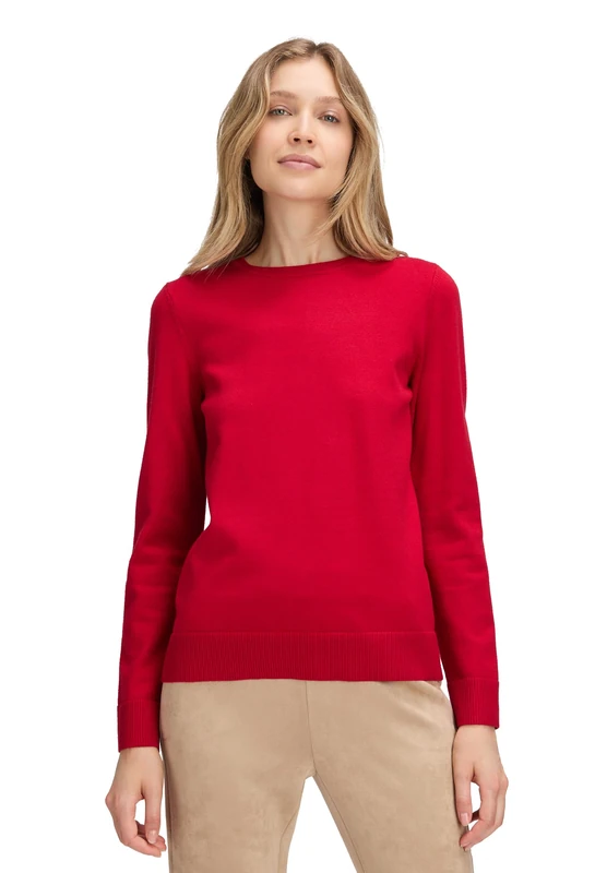 Betty Barclay Women's Jumper, Red Scarlet, 18