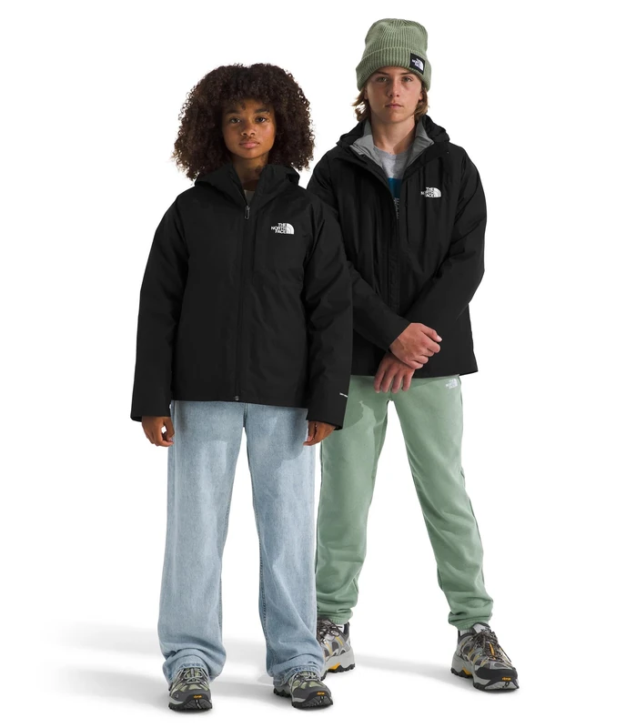 The North Face Kids Perrito 4-N-1 Hooded Jacket, Tnf Black, 6 Years