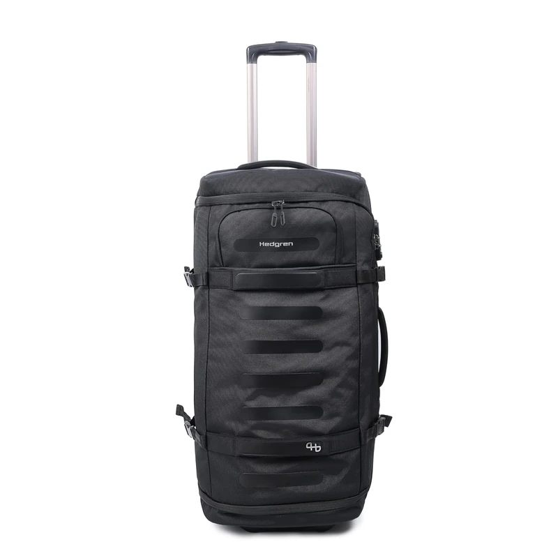 Hedgren Compact Duffle with Wheels 75 CM RFID Black
