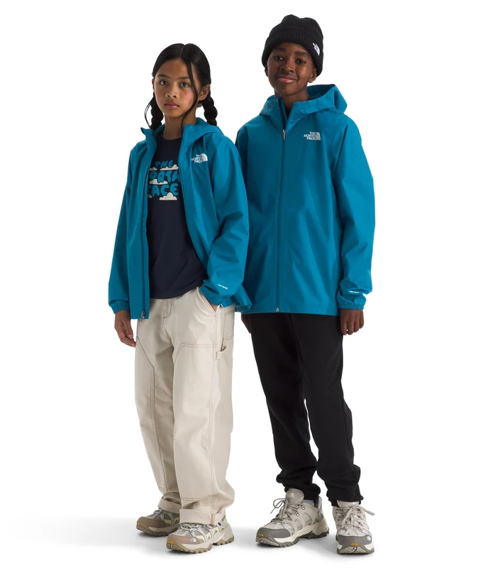The North Face Kids Zipline Rain Jacket, Dusk Blue, 10 Years