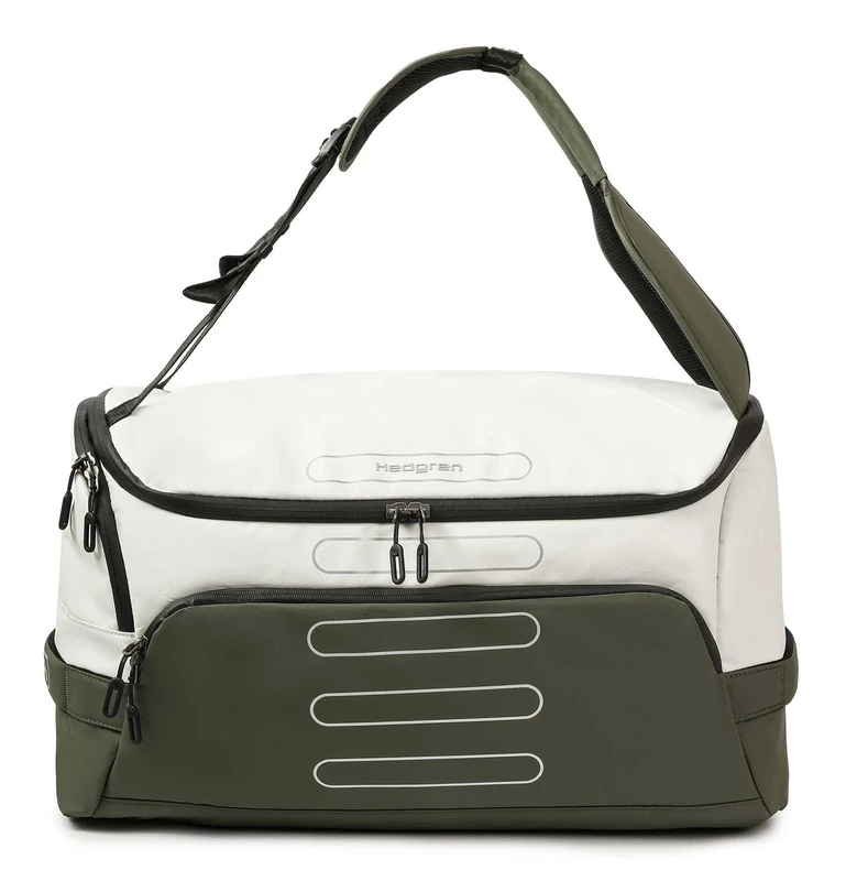 Hedgren Sojourn Duffle/Backpack Cabin Size + RFID Vaporous Grey/Olive