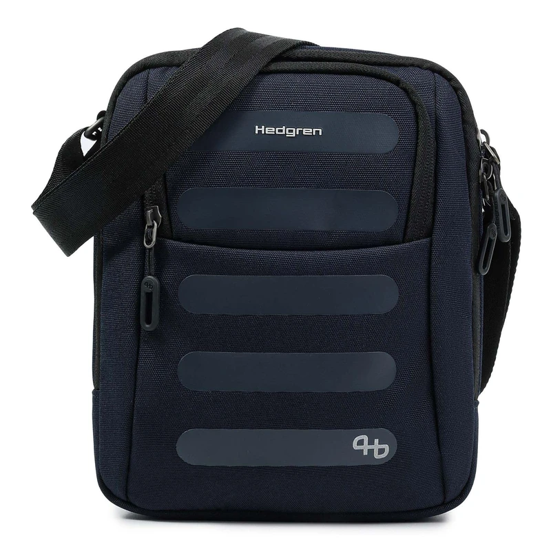 Hedgren Unisex's Relax M Vertical Crossover Medium + RFID, Peacoat Blue, Talla única