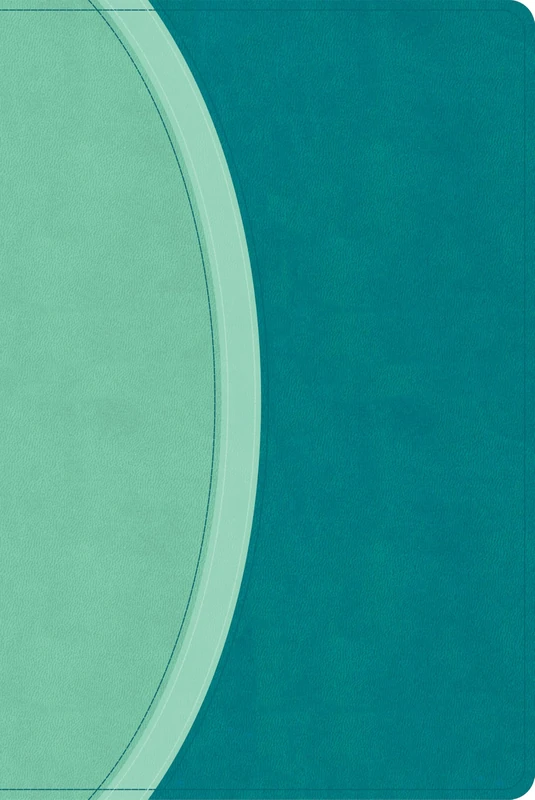 CSB Rainbow Study Bible, Teal LeatherTouch (Limited Edition)